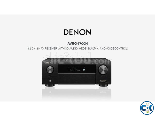Denon AVR-X4700H 8K 9.2 Ch With IMAX Enhanced PRICE IN BD | ClickBD large image 0