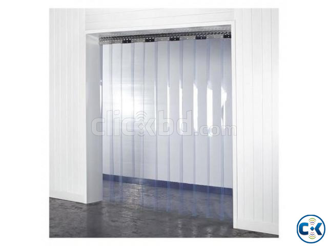 Plastic PVC Strip Curtain industrial Door 1.8mm thickness large image 0