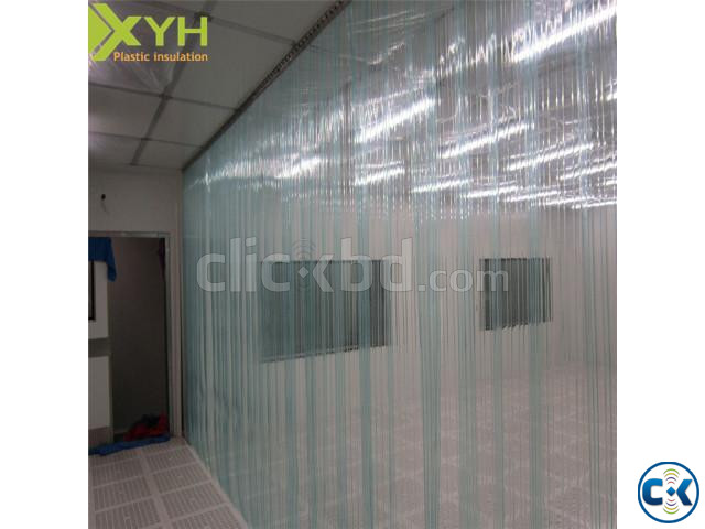Plastic PVC Strip Curtain industrial Door 1.8mm thickness large image 1