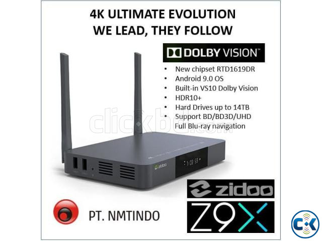 Zidoo Z9X Dolby Vision HDR 10 4K Home Theatre Media Player | ClickBD large image 1