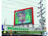 Running Big Project LED Moving Display p6 Screen Outdoor Fix