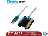 Dtech Geunuine DT-5008 USB to DB25 port CN36 pin IEEE1284