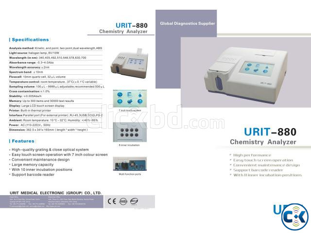 Semi-Auto Biochemistry Analyzer | ClickBD large image 2