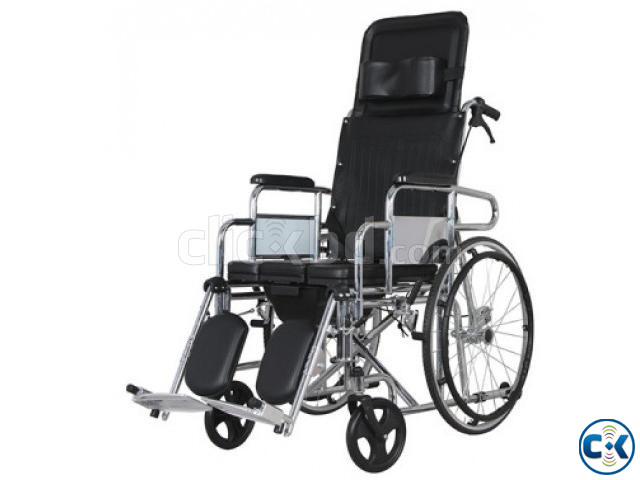 Kaiyang 608GC Backrest with Commode Wheelchair | ClickBD large image 0