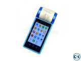 Mobile touch screen Handheld android pos terminal with print