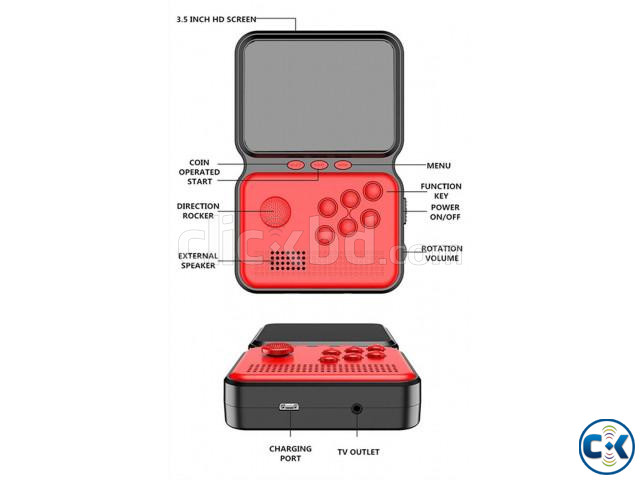 M3 Game Box Built-in 900 Retro Classic Games in Mini Handhel | ClickBD large image 2