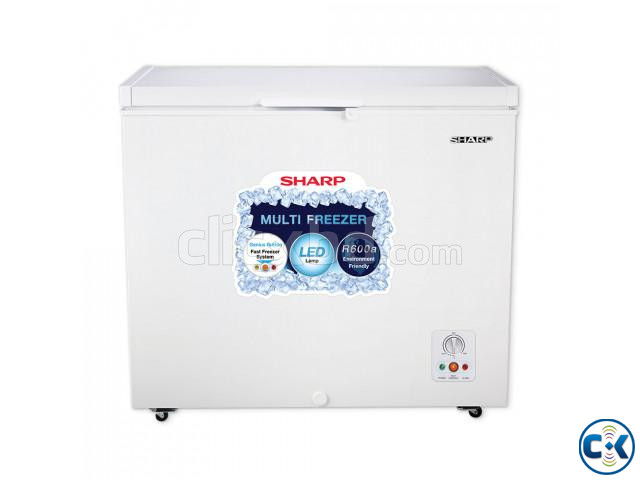Sharp 220 Ltrs Deep Freezer SJC-218-WH | ClickBD large image 0