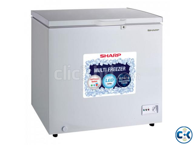 Sharp 220 Ltrs Deep Freezer SJC-218-WH | ClickBD large image 1
