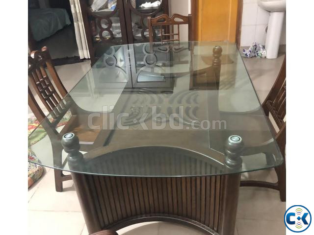 Dining Table with Chairs | ClickBD large image 2