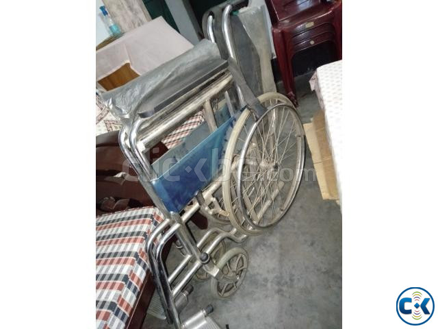 Steel wheel Chair | ClickBD large image 2