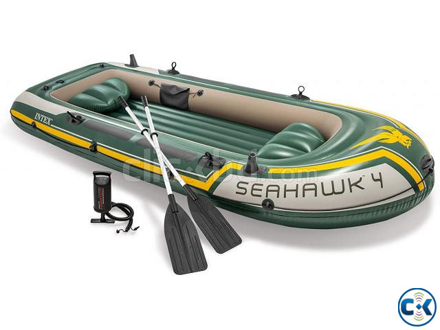 Intex Seahawk-4 Inflatable Air Boat | ClickBD large image 0