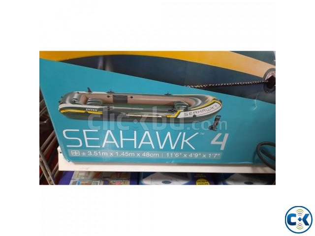 Intex Seahawk-4 Inflatable Air Boat | ClickBD large image 4