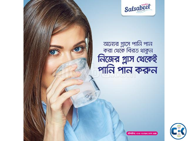 Salsabeel Drinking Water 250ml individual glassed water | ClickBD large image 1