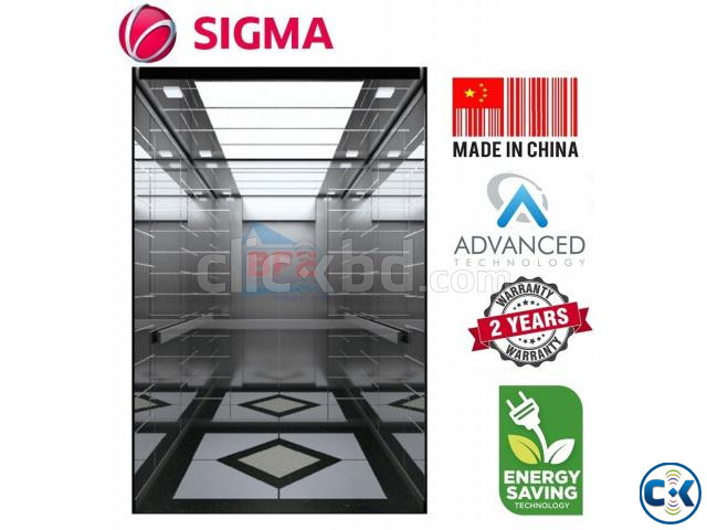 SIGMA Vvvf Machine Room Residential Building Passenger Lift large image 1