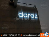 led sign and neon sign