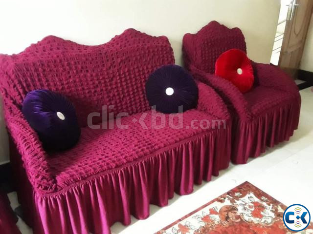 Turkish Sofa cover | ClickBD large image 1