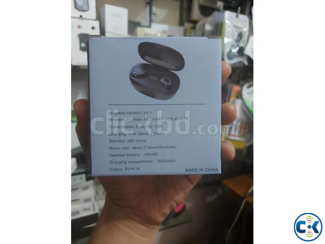 M20 TWS Wireless Bluetooth Touch LCD Display Headsets 2000mA | ClickBD large image 2