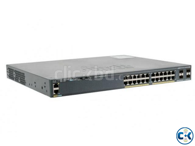 Cisco Catalyst WS-C2960X-24TS-L ALL GIGABYTE PORT MANAGE Use | ClickBD large image 0