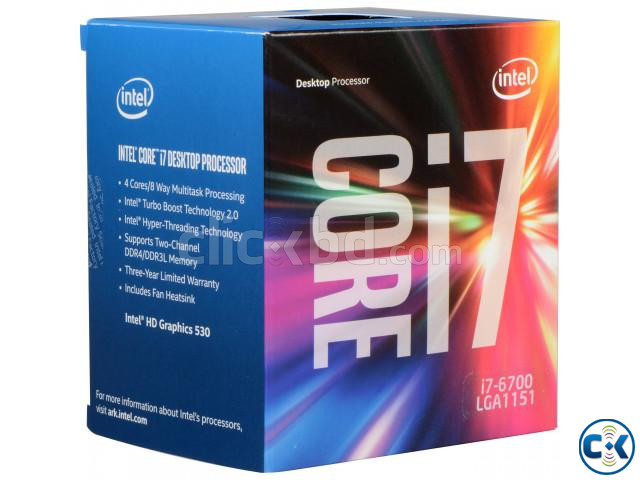 Inter 6th generation core-i7 6700 MSI z170a gaming m5 | ClickBD large image 1