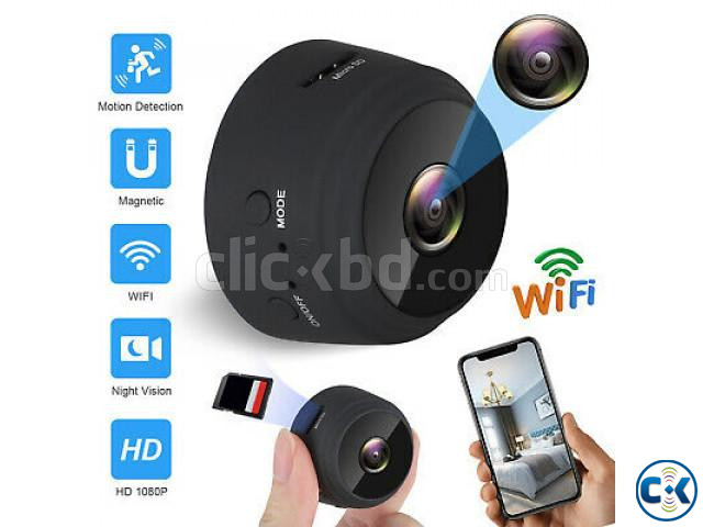 A9 Mini WiFi Camera 720P Wireless IP spy Camera large image 1