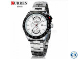 Curren 8148 Stainless Steel Men Wrist Quartz Watch