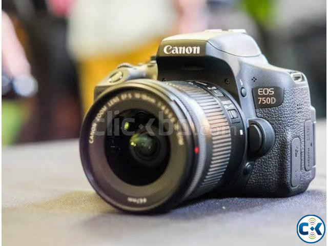 Canon Eos 750D japan body with 50mm stm prime lens large image 3