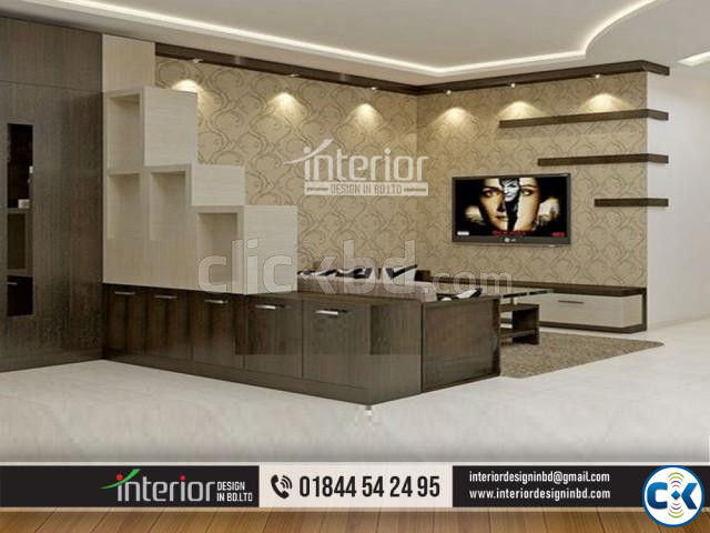 Office Room Wall Painting 3D Wall Design Services Contract large image 1