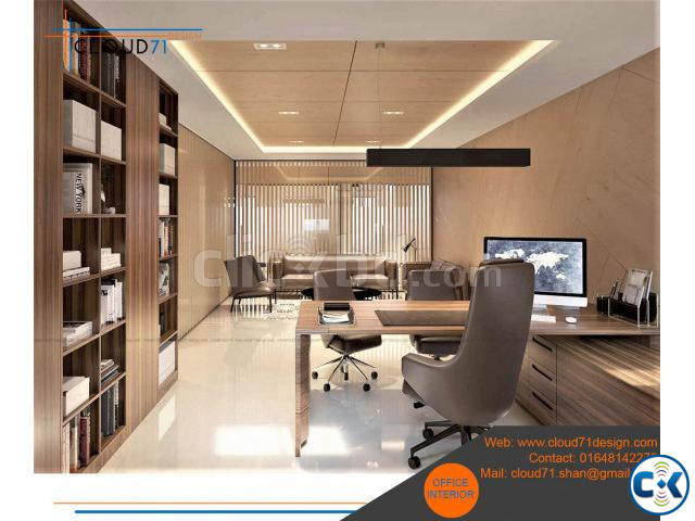 Office Interior Design and Decoration Service | ClickBD large image 2