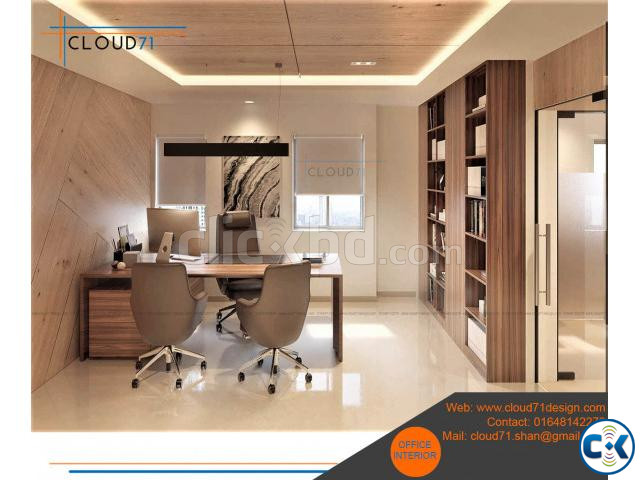 Office Interior Design and Decoration Service | ClickBD large image 4
