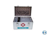 Portable Medicine Storage Box First Aid Box Doubl lock