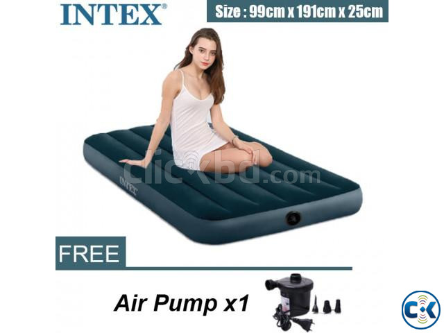 intex Double Air Bed With Electric Pummer | ClickBD large image 4