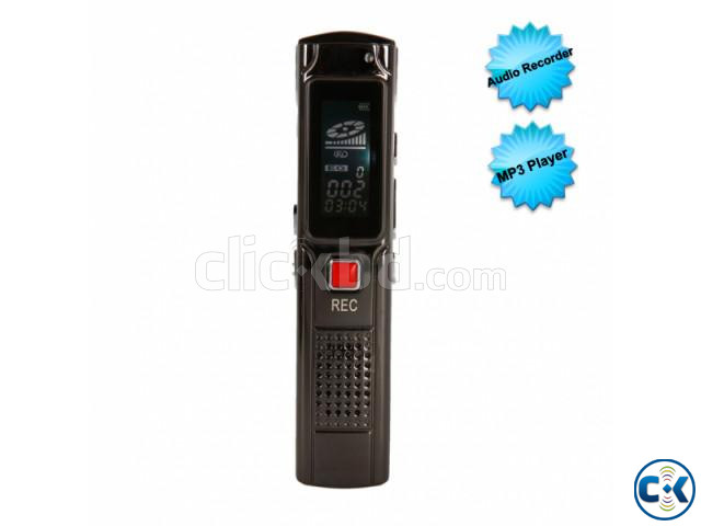 809 Voice recorder 8GB Storage With Mp3 Player Metal Body | ClickBD large image 0