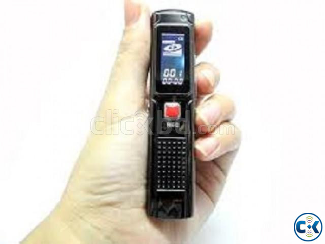 809 Voice recorder 8GB Storage With Mp3 Player Metal Body | ClickBD large image 1