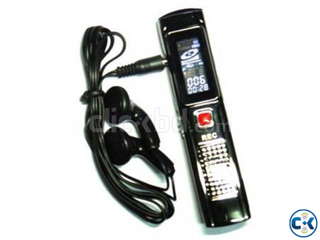 809 Voice recorder 8GB Storage With Mp3 Player Metal Body | ClickBD large image 2