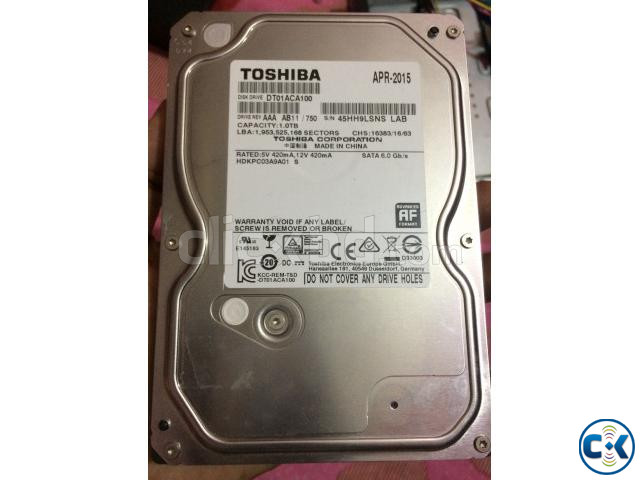 Toshiba 1TB Desktop Hard Disk | ClickBD large image 0