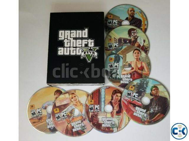 Gta 5 Game DVD 100 original Rockstar Game - Grand Theft Aut | ClickBD large image 0