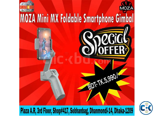 Gudsen MOZA Mini MX 3-Axis Handheld Gimbal Stabilizer | ClickBD large image 0