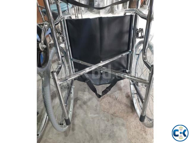 Travel Wheelchair Stainless Steel | ClickBD large image 2
