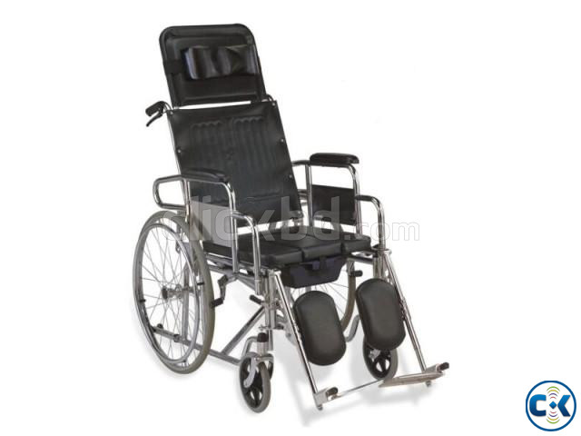 Reclining Wheel Chair | ClickBD large image 1