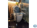 Folding Toilet Chair for High Commode