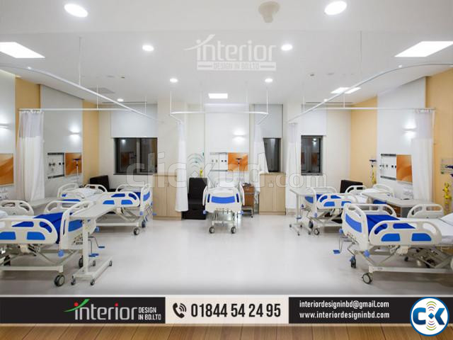 The Hospital Interior Design plans including shading | ClickBD large image 2