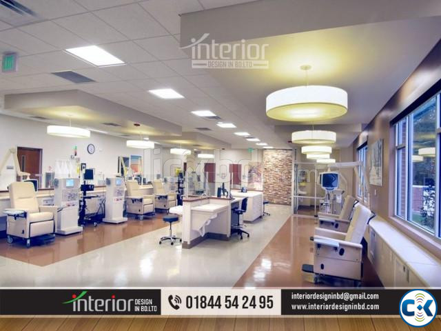 The Hospital Interior Design plans including shading | ClickBD large image 3