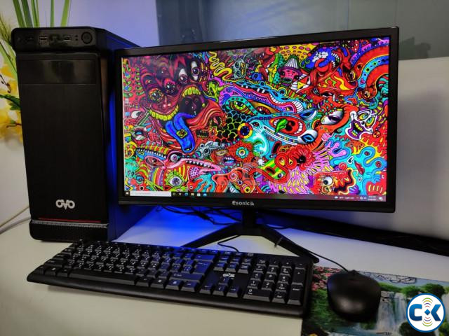 Desktop Computer Intel Core I5 With 22 Inch Esonic Monitor | ClickBD large image 1