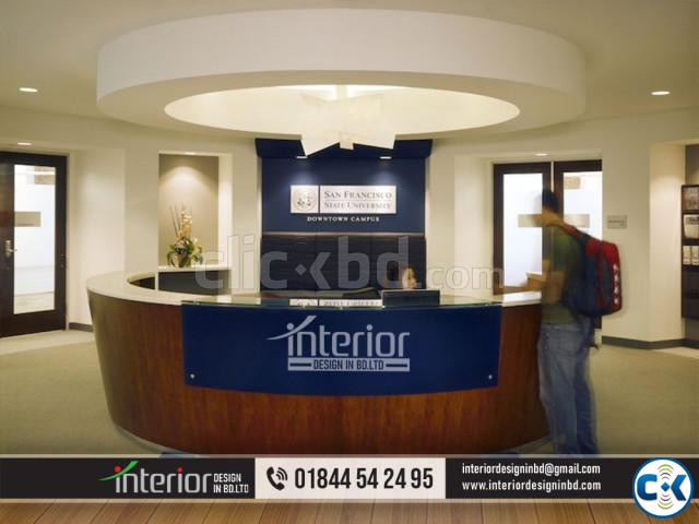 reception ceiling design meeting room director s room  | ClickBD large image 0