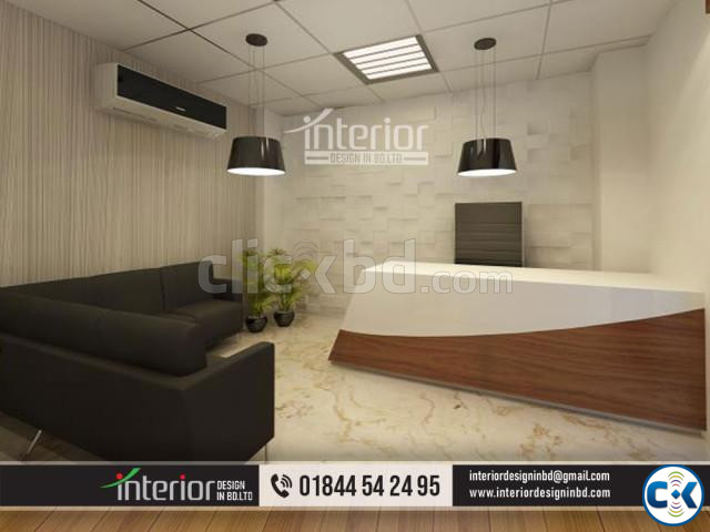 reception ceiling design meeting room director s room  | ClickBD large image 3