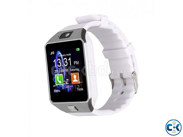 BD09 Smartwatch Full Touch Display Single Sim Direct Sim Cal | ClickBD large image 1