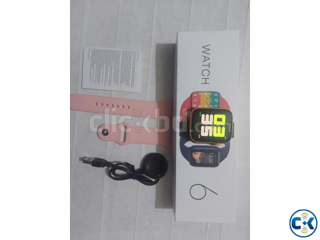 T500 Plus Pro Smartwatch Waterproof Series 6 Full Touch Dis | ClickBD large image 1