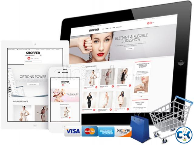 E-commerce Website News Portal Package | ClickBD large image 4