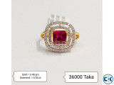 Diamond with gold Ring 50 off