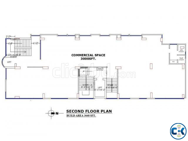 Commercial space to rent in sylhet | ClickBD large image 2
